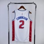 23 Season Detroit Pistons White  #2 - Image 2