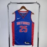 23 Season Detroit Pistons Blue  #25