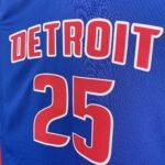 23 Season Detroit Pistons Blue  #25 - Image 7