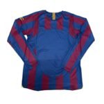 Retro Barcelona 05/06 UCL Home Long Sleeves S~XXL - Image 2
