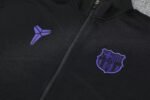 Barcelona 2425 full zipper Training Suit Black - Image 2