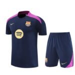 Adult/ Kids Barcelona 25/26 Short Sleeves Training suit 801