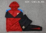 2425 Barcelona full zipper hoodie Training suit F601 - Image 4