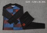 Adult/ Kids Barcelona 2425 half zipper Training Suit B954 - Image 11