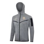 2425 Barcelona full zipper hoodie Training suit F576 - Image 2