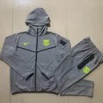 2425 Barcelona full zipper hoodie Training suit F577 - Image 4