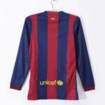 Retro 14/15 Barcelona Home Kit long sleeves S-XXL - Image 2
