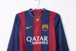 Retro 14/15 Barcelona Home Kit long sleeves S-XXL - Image 5