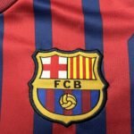 Kids Retro Barcelona 11/12 Home  16-28 - Image 4