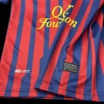 Kids Retro Barcelona 11/12 Home  16-28 - Image 8