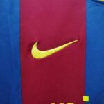 Retro 10/11 Barcelona Home Long Sleeves S-XXL - Image 3