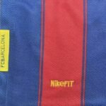 Retro 09/10 Barcelona Home Long Sleeves S-XXL - Image 5