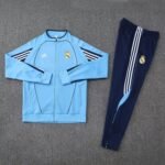 Real Madrid Retro full zipper training Suit - Image 3