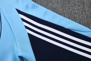 Real Madrid Retro full zipper training Suit - Image 7