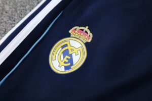 Real Madrid Retro full zipper training Suit - Image 14