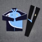 Real Madrid Retro full zipper training Suit - Image 3