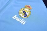 Real Madrid Retro full zipper training Suit - Image 5