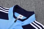 Real Madrid Retro full zipper training Suit - Image 9