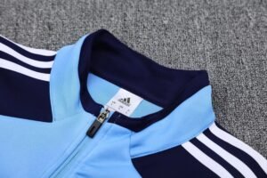 Real Madrid Retro full zipper training Suit - Image 9