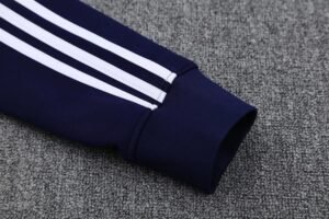 Real Madrid Retro full zipper training Suit - Image 11