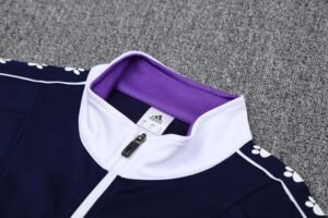 Real Madrid Retro full zipper training Suit - Image 3
