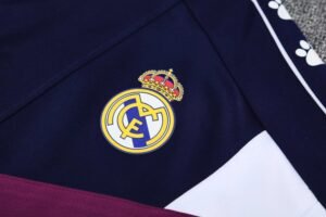 Real Madrid Retro full zipper training Suit - Image 5