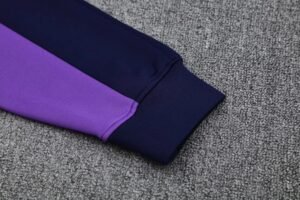 Real Madrid Retro full zipper training Suit - Image 11