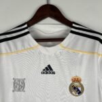 Retro Real Madrid 09/10 Home Long Sleeves S-XXL - Image 3