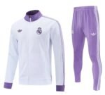 Adult/ Kids Retro real Madrid 2425 full zipper training suit