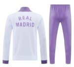 Adult/ Kids Retro real Madrid 2425 full zipper training suit - Image 2