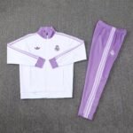 Adult/ Kids Retro real Madrid 2425 full zipper training suit - Image 3