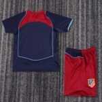 Kids Retro Kit 2004-05 Atletico de Madrid Away - Image 2