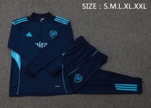 Adult/ Kids Arsenal 25/26 Half Zippered Training Suit B2519 - Image 3