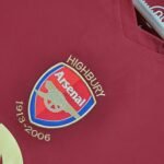 Retro 2005/06 Arsenal Home Long Sleeves S-XXL - Image 3