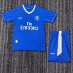 Kids Retro Kit Chelsea 2003 Home