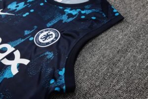 Chelsea 24/25 Sleevesless Training Suit D1244 - Image 7