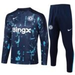 Adult/ Kids Chelsea 24/25 Half zipper training suit B948