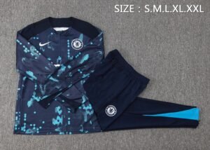 Adult/ Kids Chelsea 24/25 Half zipper training suit B948 - Image 3