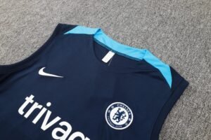 Chelsea 24/25 Sleevesless Training Suit D1032 - Image 4