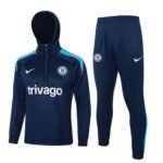 Chelsea 24/25 Half zipper hoodie training suit F552