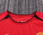 Kids Retro Manchester United 2002-04 Home Kit 16-28 - Image 3