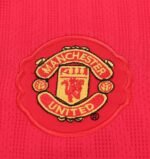 Kids Retro Manchester united 07/08 Home Kit Long Sleeves 16-28 - Image 7