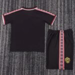 Kids Retro Manchester united 98/99 Away Kit 16-28 - Image 2