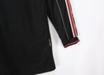 Retro Manchester United 98/99 Away Shirt Black Long Sleeves - Image 8