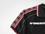 Retro Manchester United 98/99 Away Shirt Black - Image 3