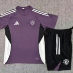 Adult/ Kids MaNCHESTER uNITED 25/26 Short Sleeves Training suit