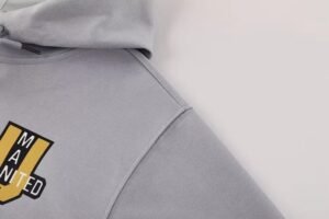 Manchester united Hoodie Gray Suit - Image 7