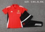 Manchester United 24/25 Short Sleeves POLO Training suit  C1131 - Image 5