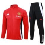 Adult/ Kids Manchester united 24/25 Full zipper Training suit A794
