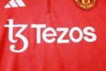 Adult Manchester united 24/25 half zipper Training suit B910 - Image 7